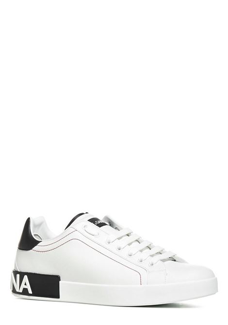 white calf leather Portofino sneakers  DOLCE & GABBANA | CS1760-AH52689697